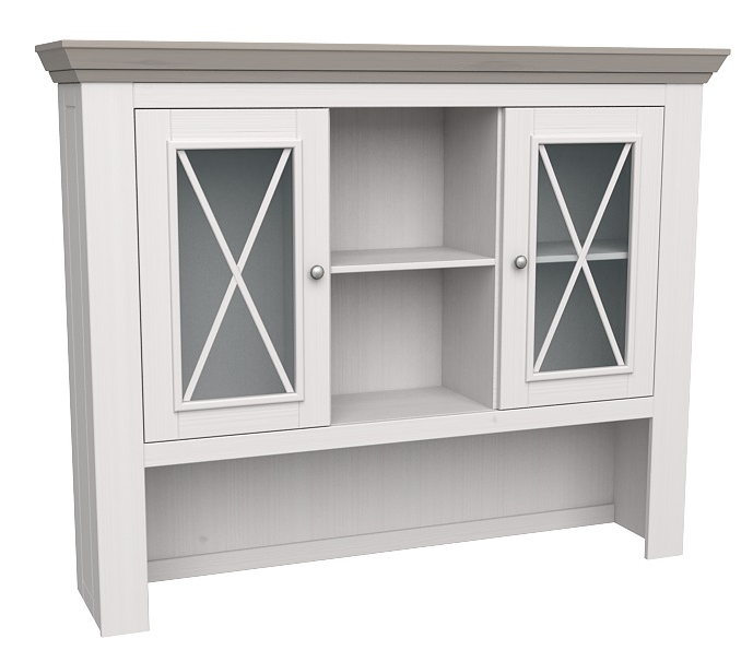 Надстройка комода 2 двери и полка "Форест"