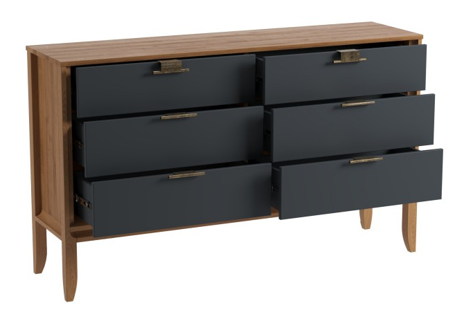 Комод "Бридж" 6 ящиков (тумба 06) №1