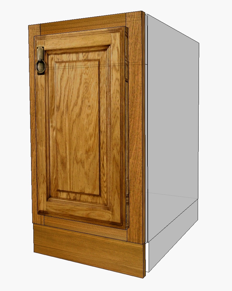 Дверь для шкафа Марсель-Н 6945 (450 мм)