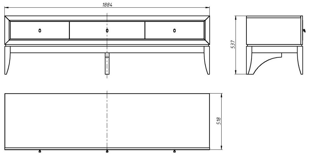 Тумба "Орта" ММ-389-05 №1