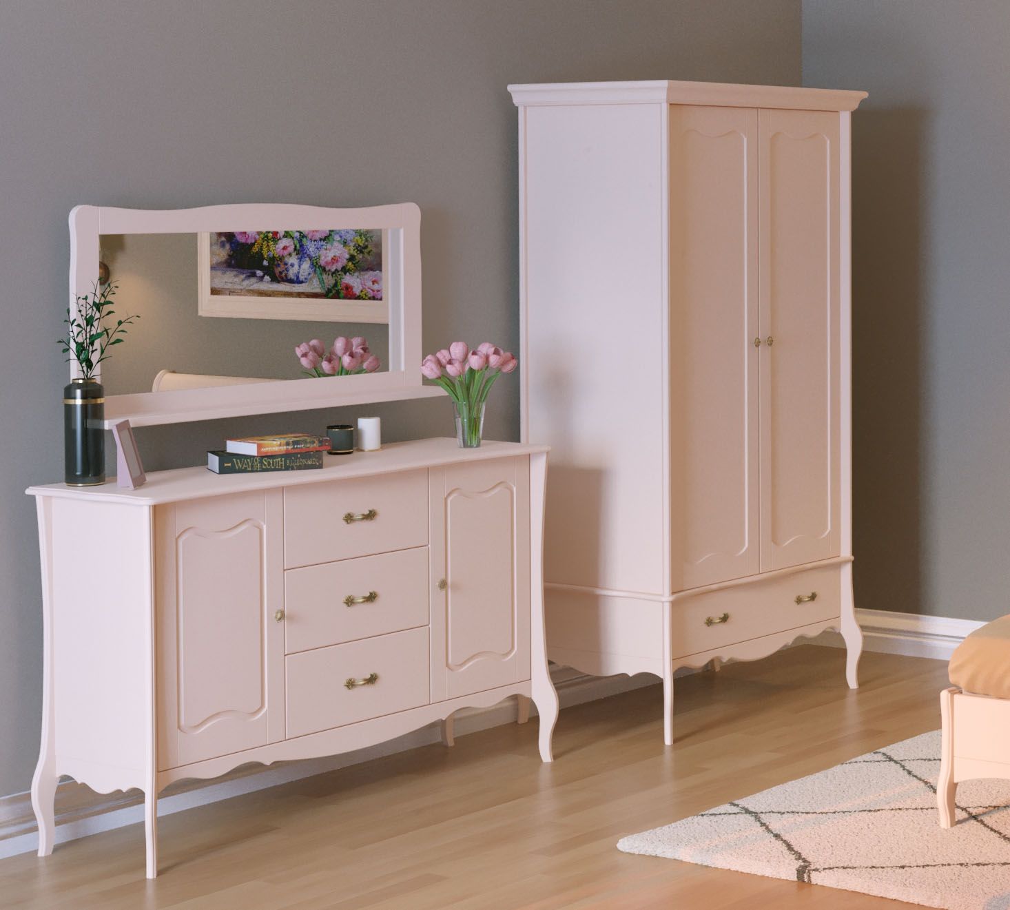 Шкаф двухдверный "Лебо"   №2