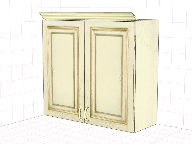 Шкаф настенный "Злата" ЗТ 3080/М