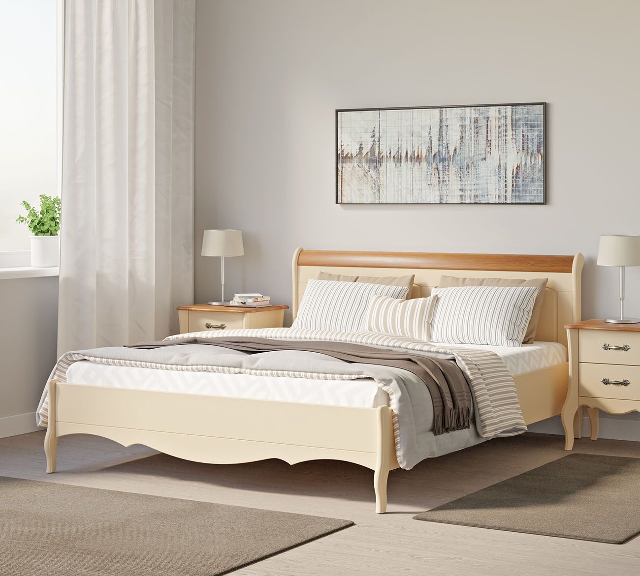 Кровать "Лебо" без изножья (160х200) №4