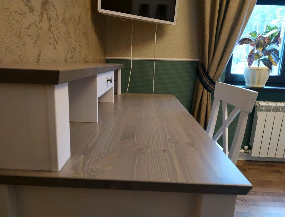 Стол с надстройкой "Форест" №3