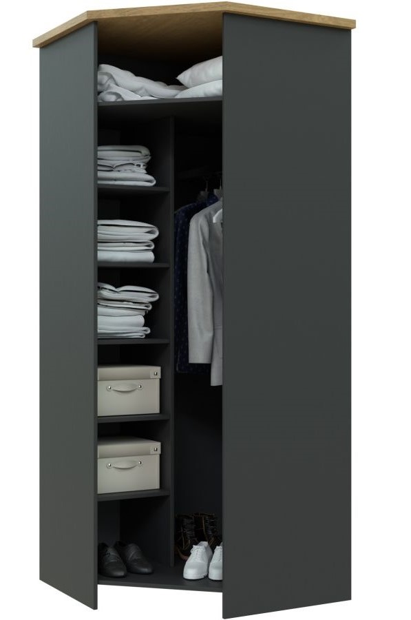 Шкаф угловой "Скандинавия" КМК 0905.12 №1