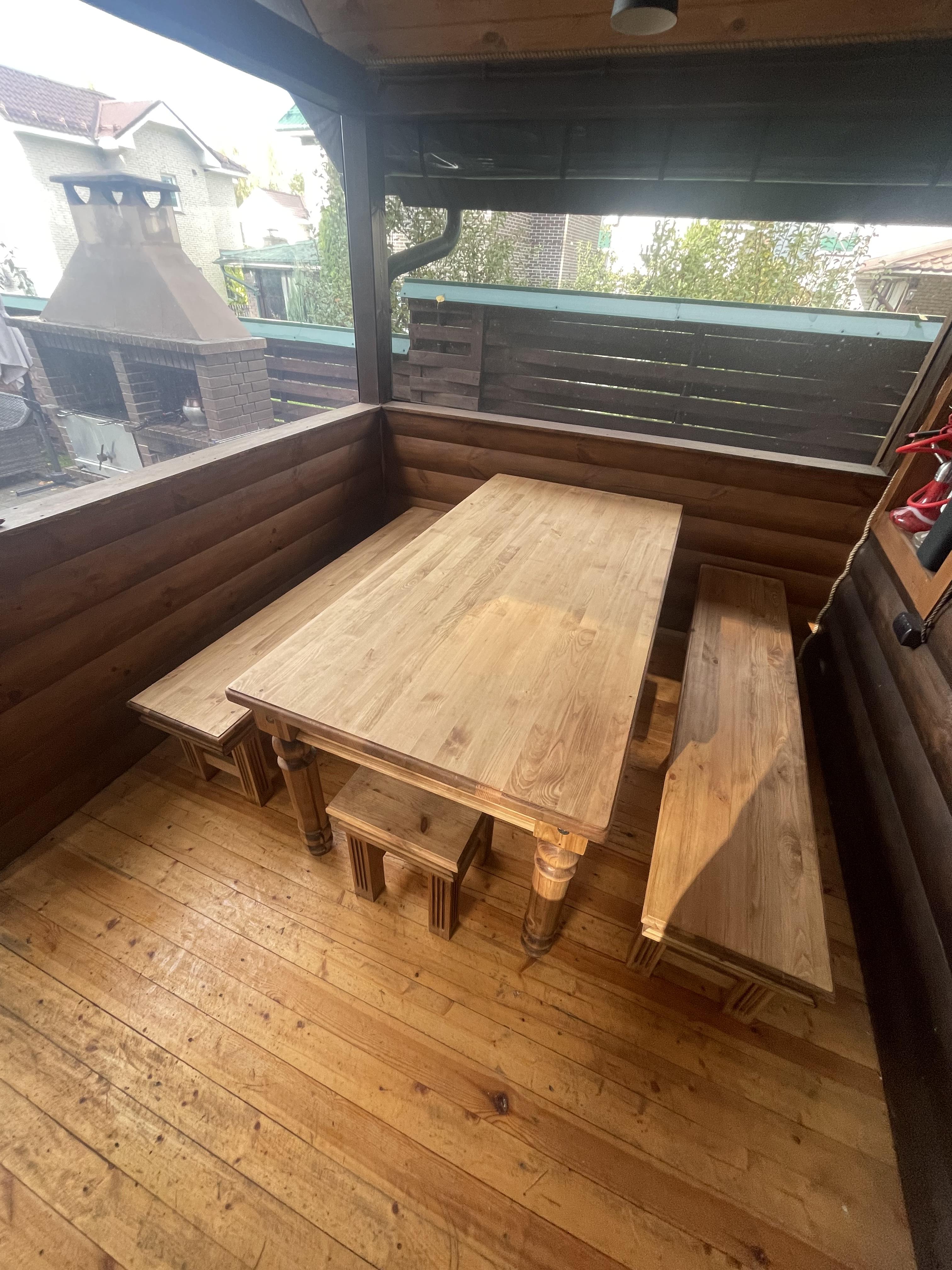 Скамейка "Викинг" №2