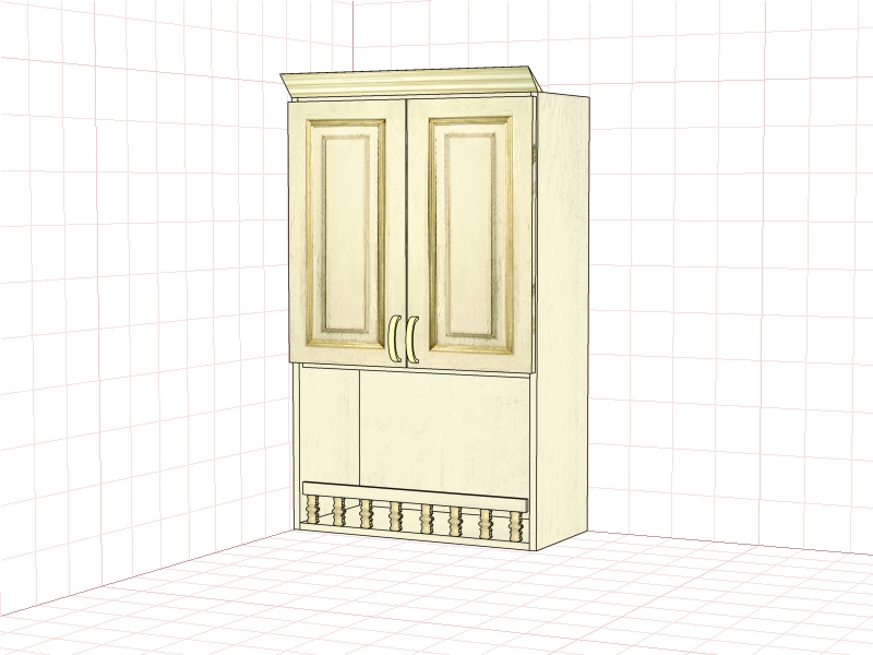 Шкаф настенный "Злата" ЗТ 3260