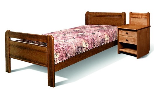 Кровать односпальная "Купава" ГМ 1358