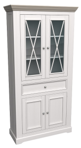 Шкаф для посуды "Форест" широкий 4 двери 1 ящик