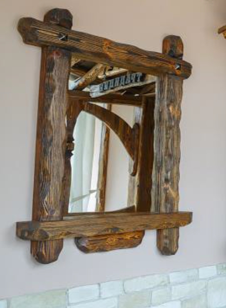 Зеркало в декоративной раме "Эверест" №1