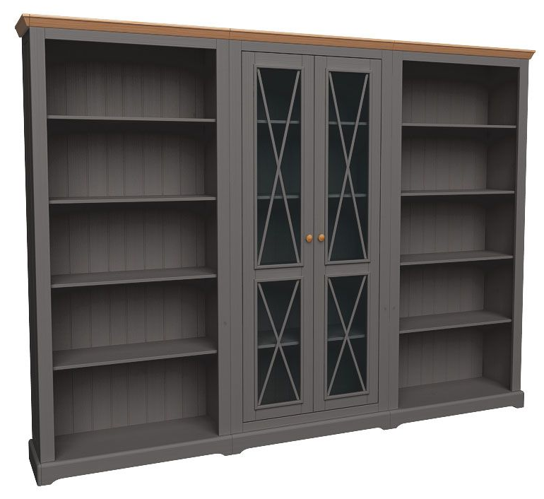 Стеллаж "Форест Графит" №1