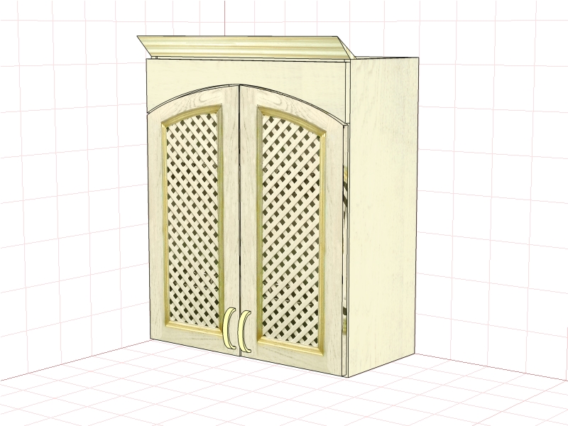 Шкаф настенный "Злата" ЗТ 3160/МРА