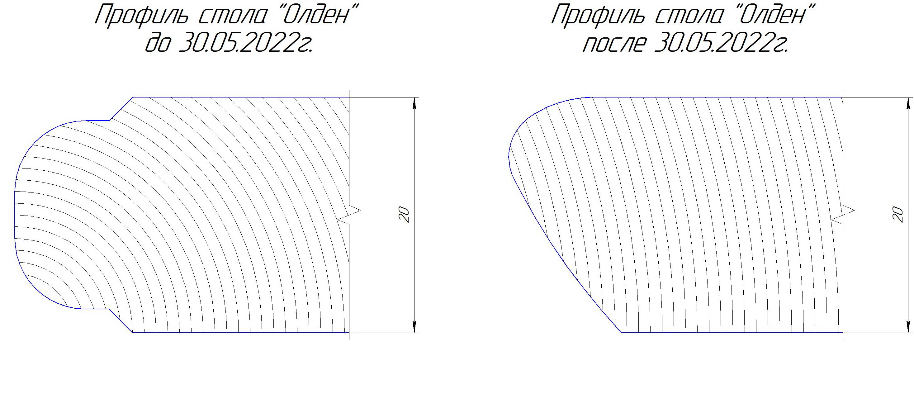 Стол «Олден» №9