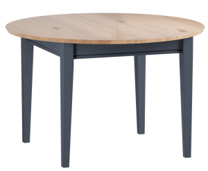 Стол обеденный раскладной "Форест Графит" D90/125 / D110/145