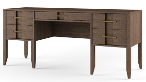 Стол письменный двухтумбовый "Бостон" ВМФ-1639