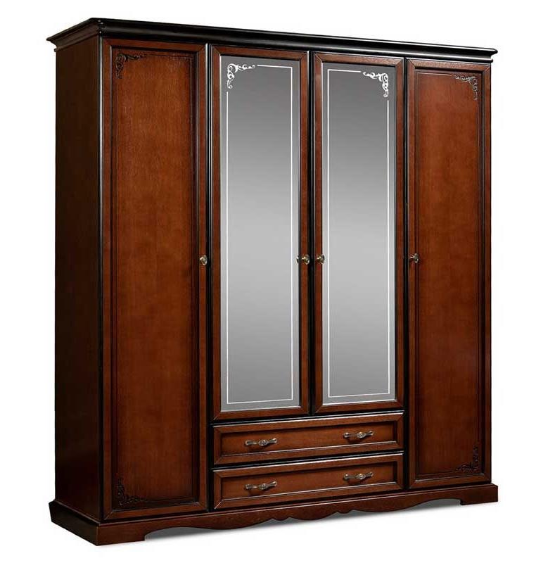 Шкаф четырехдверный "Лолита" ГМ 8801 №4