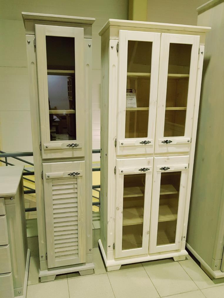 Витрина для книг "Хлоя" 03 со стеклом №1