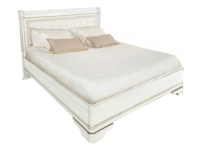Кровать двуспальная "Палермо" Т-766 с мягким изголовьем (1600х2000) №1