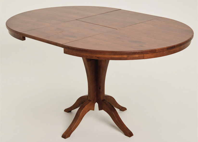 Стол круглый "Кадрус" раскладной №1