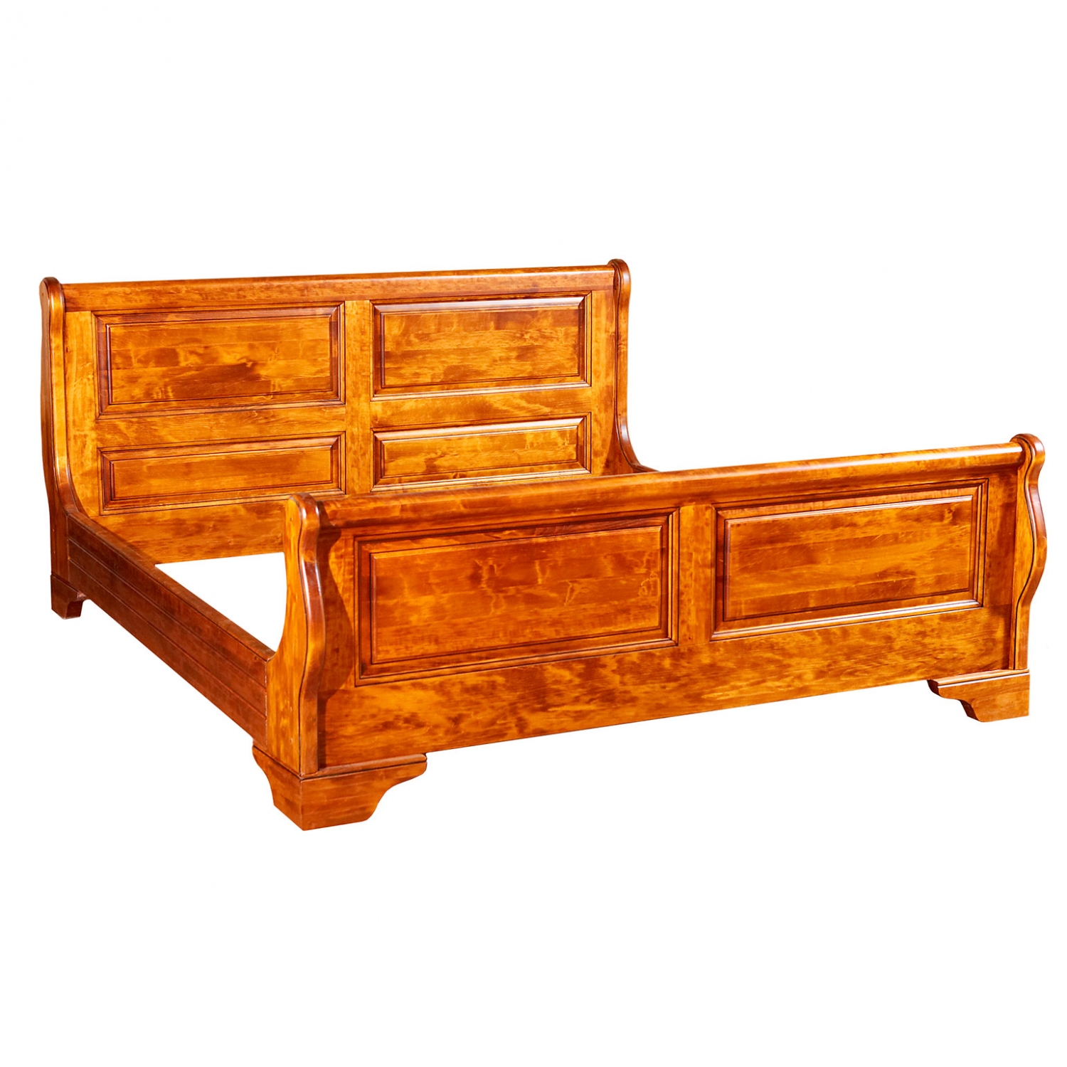 Кровать двуспальная "Луи Филипп" МО 08.02.1600 (б/м, б/к) (1600*2000)