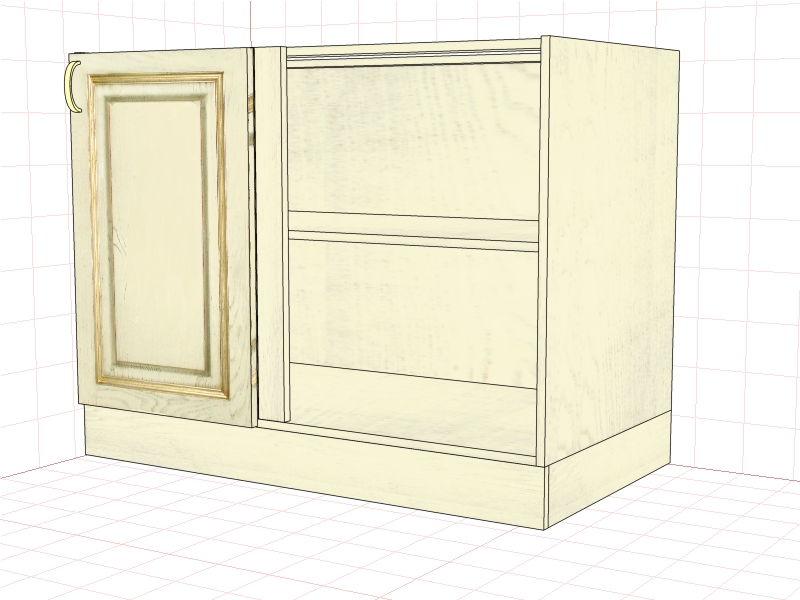 Шкаф под мойку ЗТ-09105