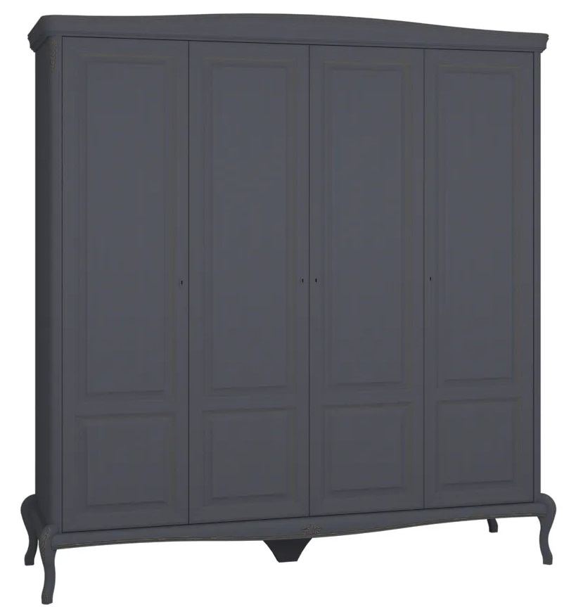 Шкаф четырехдверный "Мокко" ММ 316-01/04Б №1