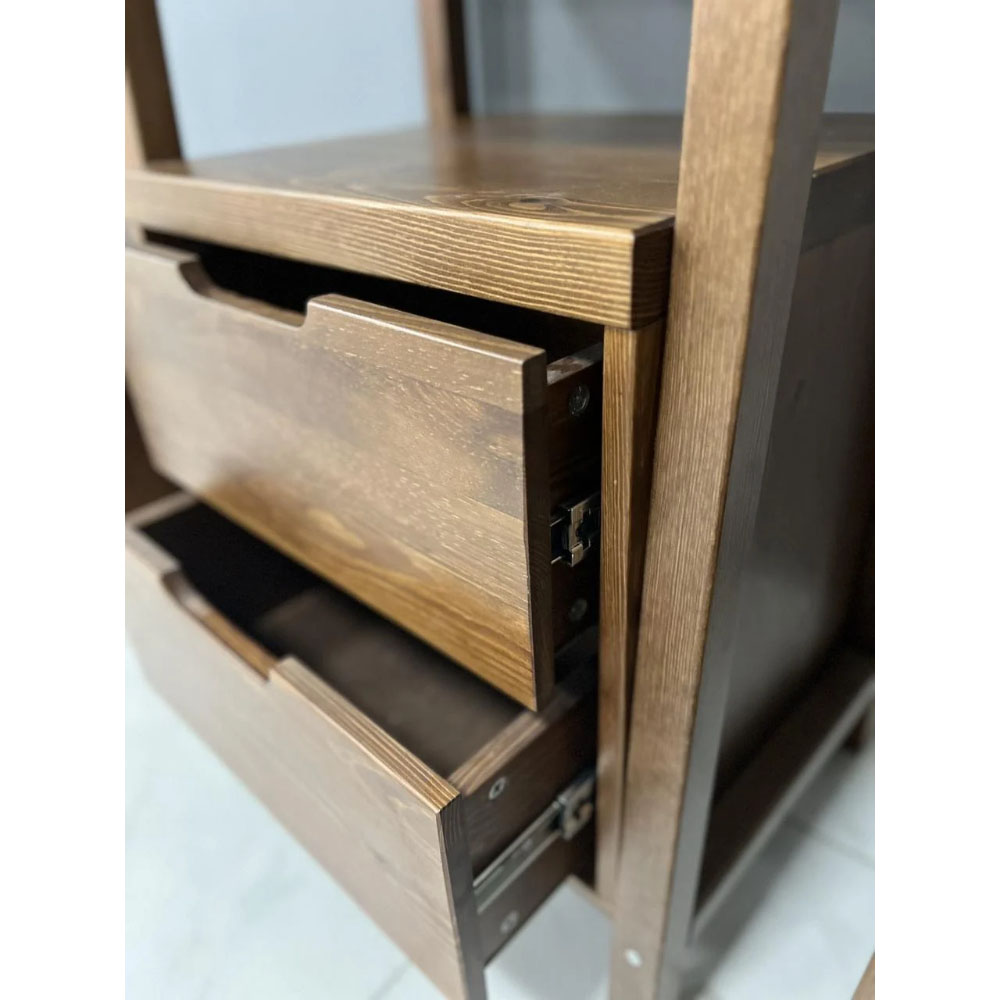 Стеллаж открытый с ящиками "Доната 6" №2