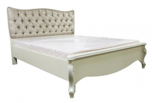 картинка Кровать 2-х спальная "Луиза" (б/к., б/м.) ММ 227-02/14Б-1 (1400х2000) от магазина Лида регион