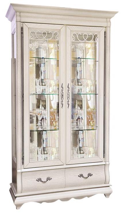 Витрина 2-х дверная "Оскар" ММ 210-02