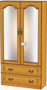 Шкаф Вилия 4.1З (4.1ГЗ)
