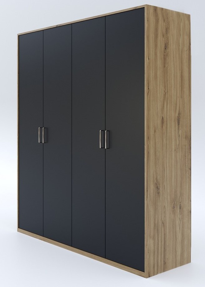 Шкаф для одежды "4Д Мишель" КМК 0961.9 №0