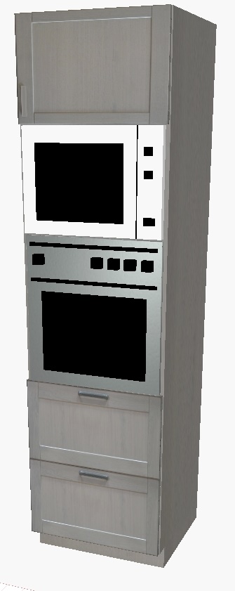 Шкаф для встраиваемой техники Софья СФ - 7660 (-01)