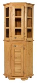 Витрина угловая "Хлоя" 02