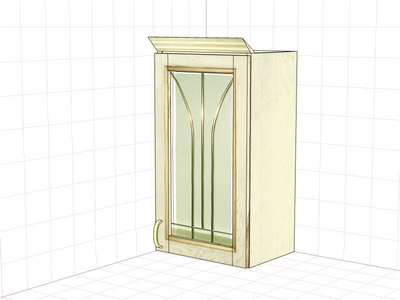 Шкаф настенный ЗТ 2940/МВ, ЗТ 2940/МВ-01