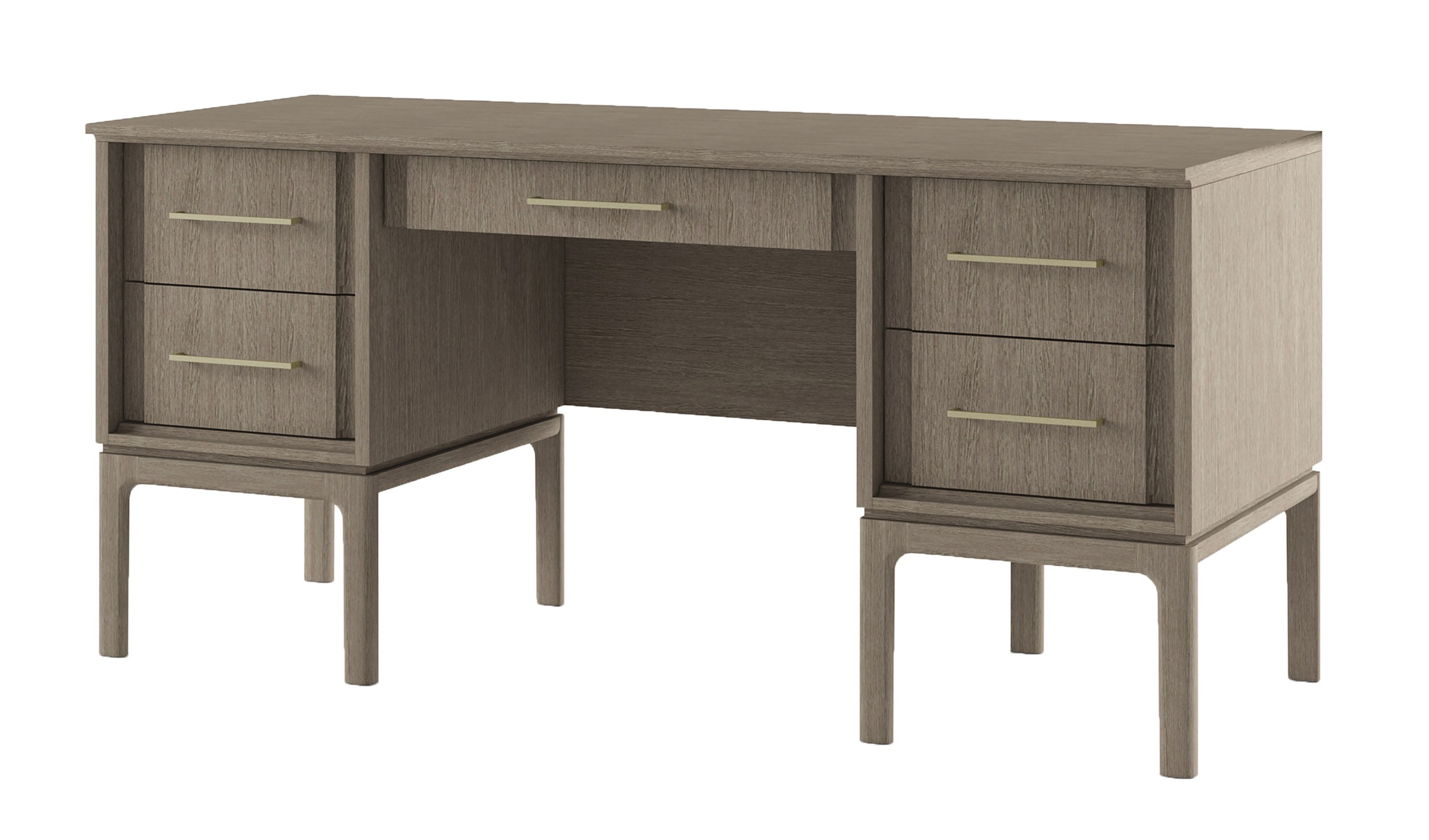 Стол письменный B5 2-тумбовый "Брюгге" ВМФ-1698