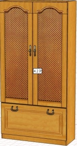 Шкаф Вилия 4.2Р (4.2ГР) ВМ 0635/Р