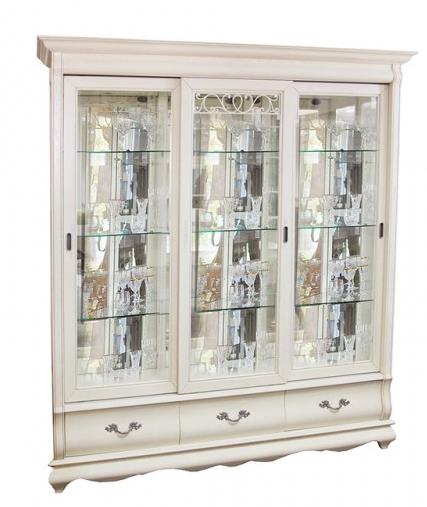 Витрина 3-х дверная "Оскар" ММ 210-03 (сдвижные двери)