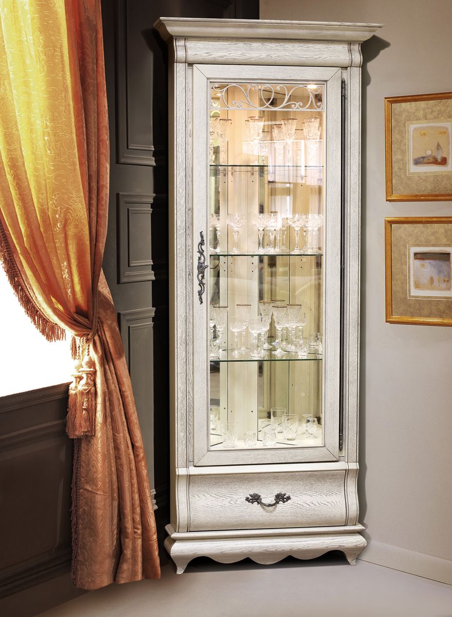 Витрина угловая "Оскар" ММ 210-01У/01 №0