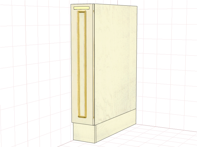 Шкаф-стол кухонный ЗТ-0115.1 (с полкой)