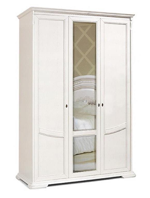 Шкаф трехдверный "Лика" ММ 137-01/03 с зеркалом