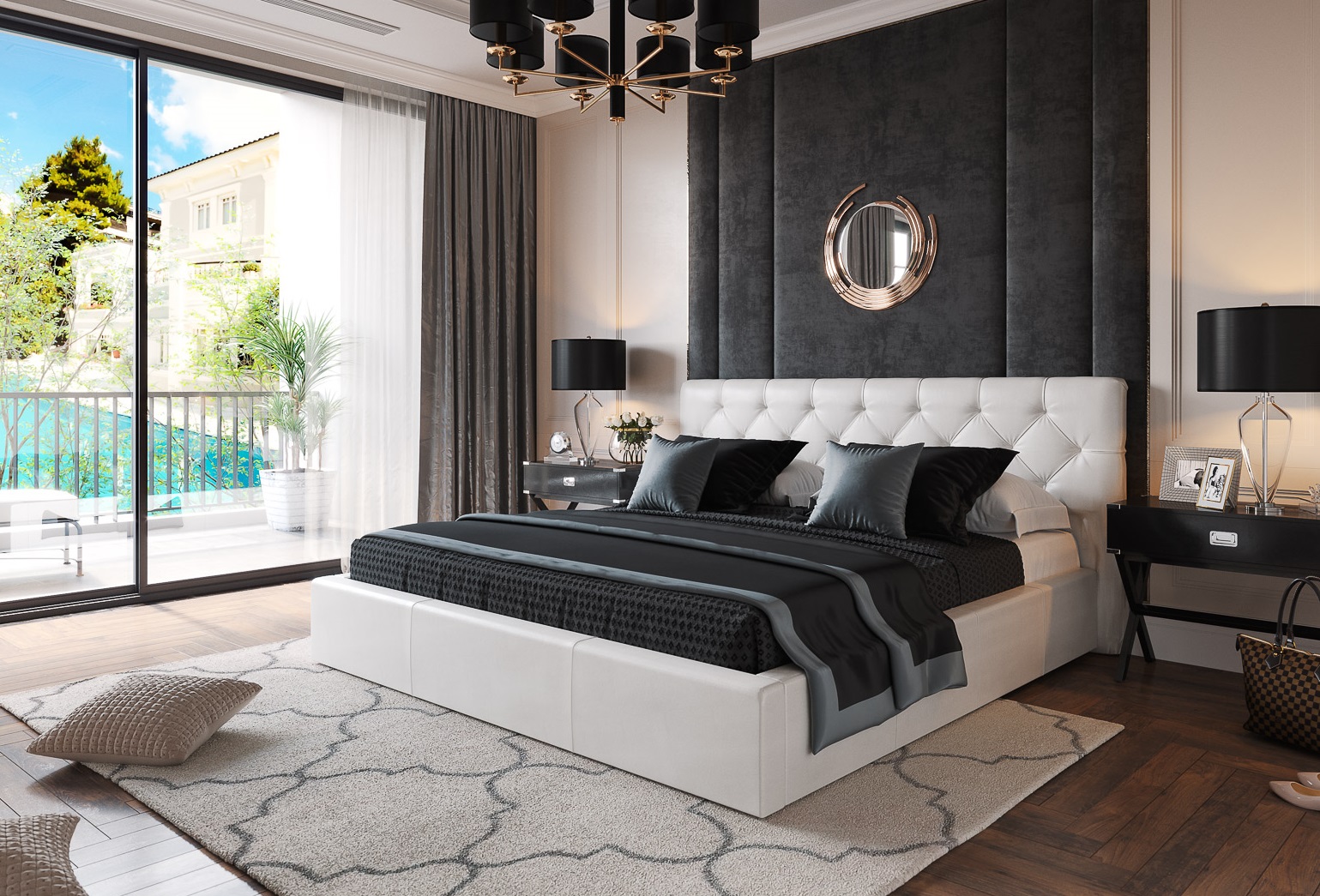 Кровать двуспальная "1600-02" КМК 0685.2