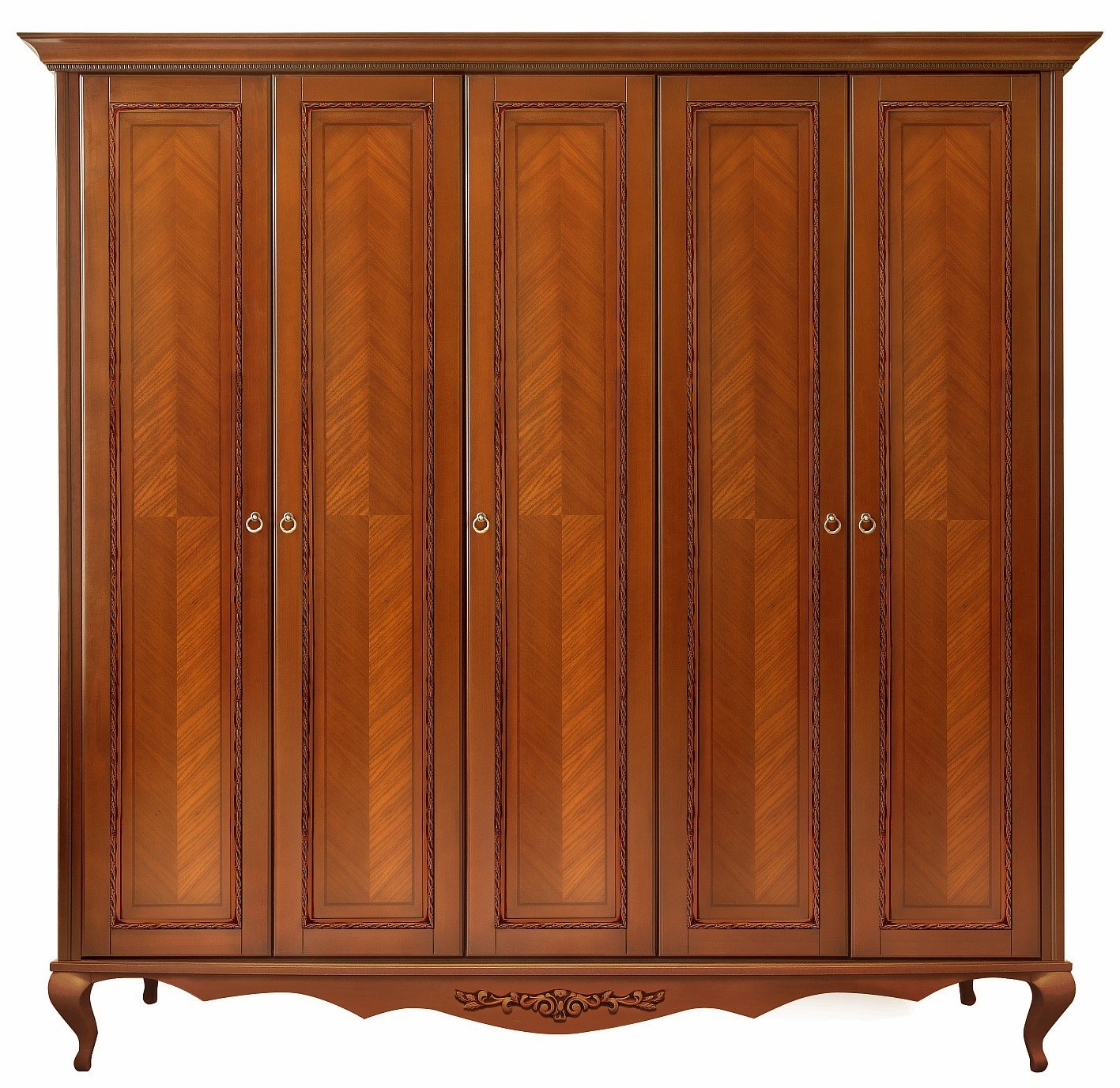 Шкаф пятидверный "Неаполь" T-455 Д №2