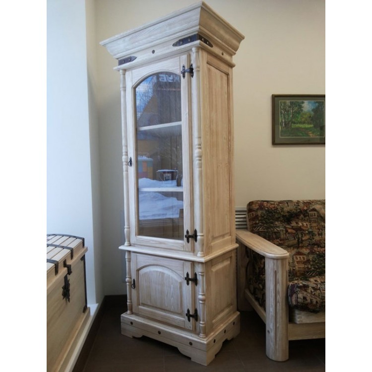 Витрина "Викинг GL" со стеклом (правая) №1