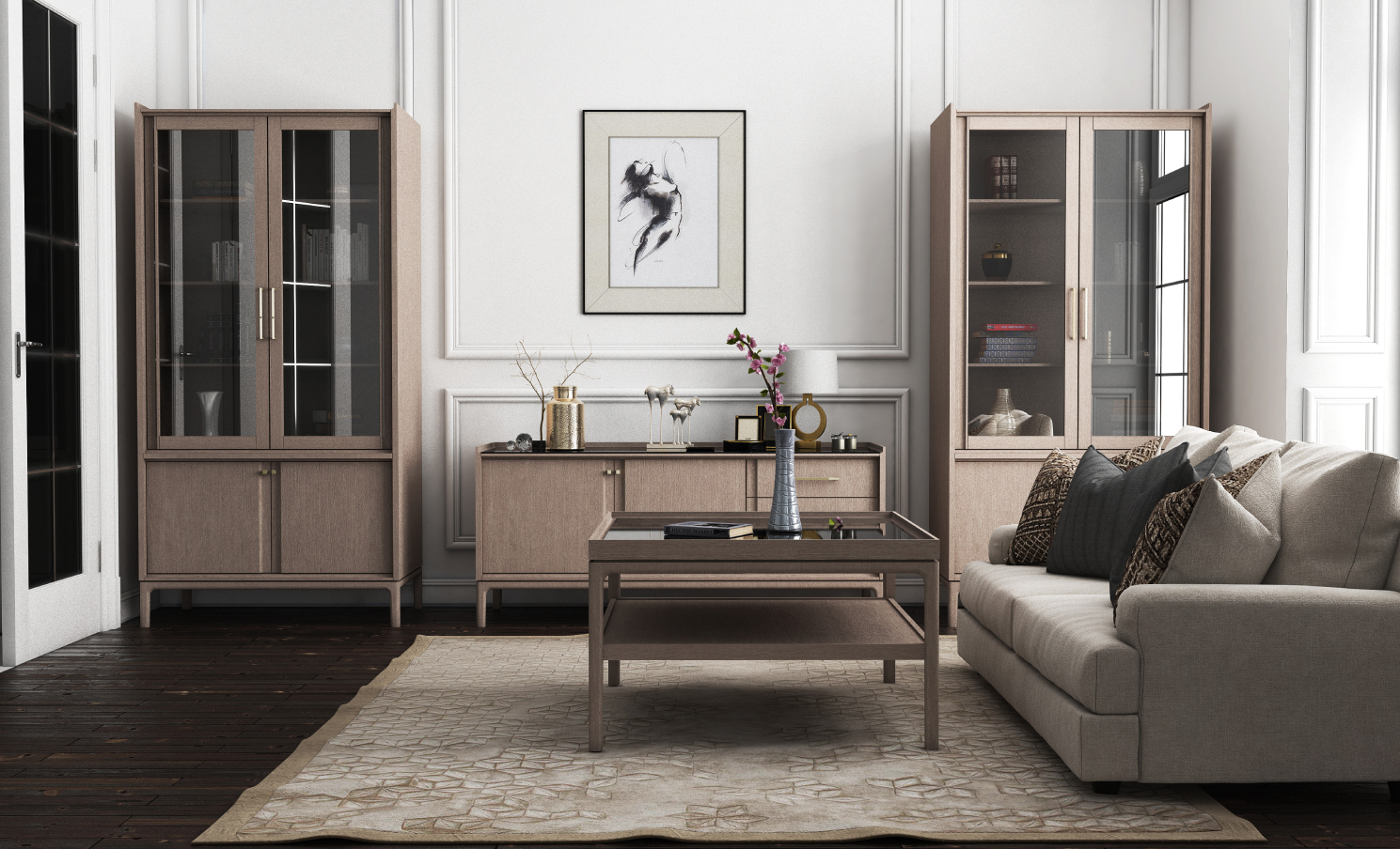 Витрина D2 "Брюгге" ВМФ-1688 (Р) №0