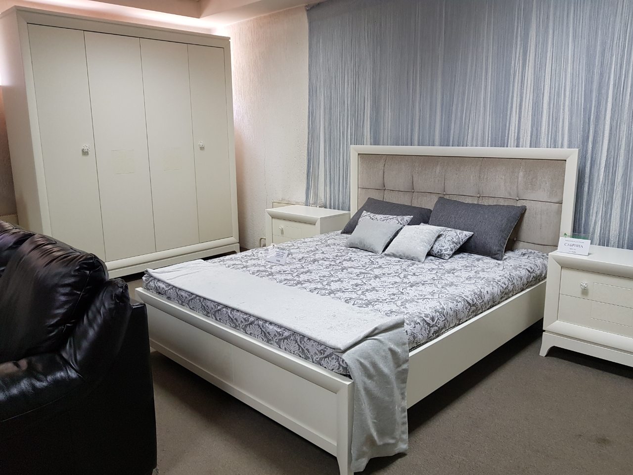 Шкаф четырехдверный "Сабрина" ММ-302-01/04Б №4