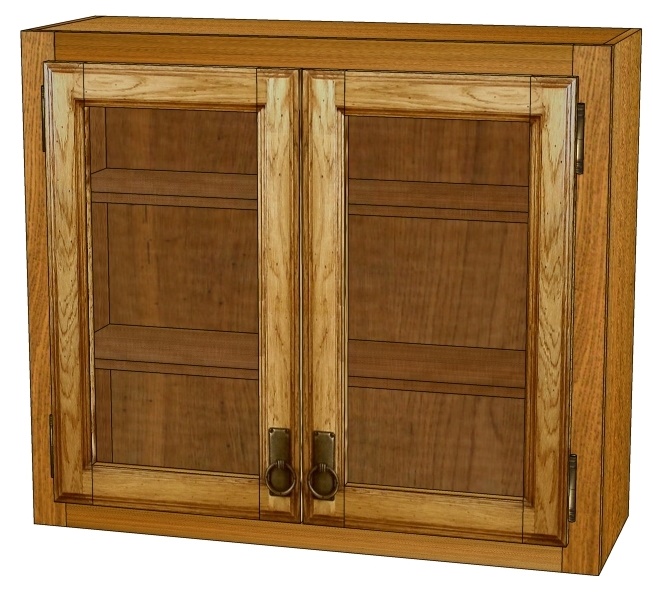 Шкаф настенный Марсель-Н 3190 С