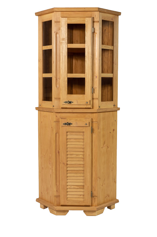 Витрина угловая "Хлоя" 02