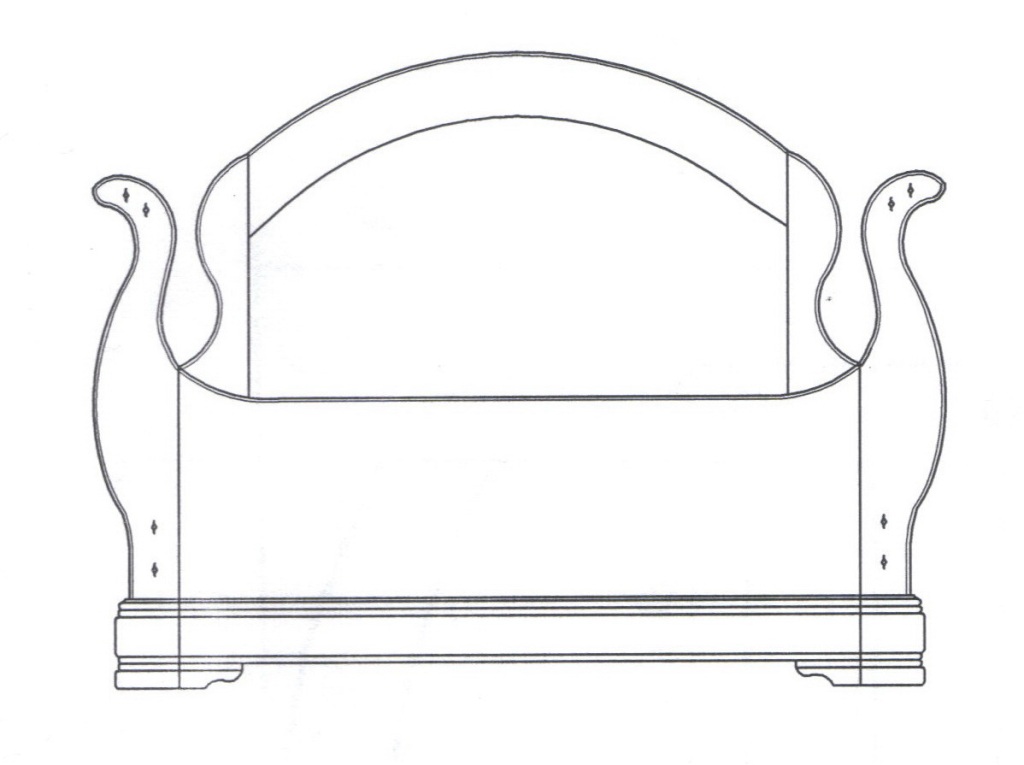 Кресло "Луи Филипп" МО 07.01 №5