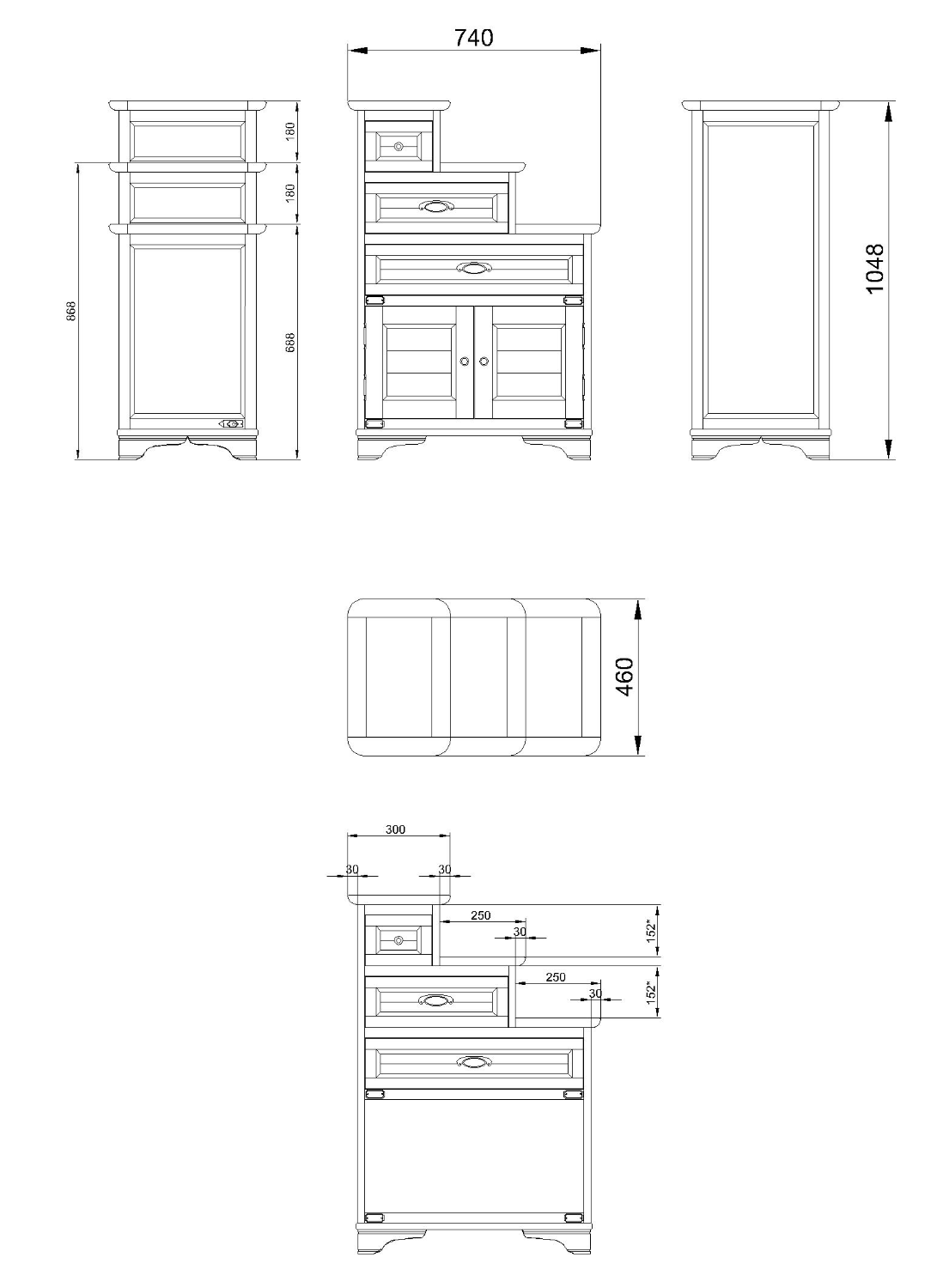 Тумба "Марина" (8)/(11) №0