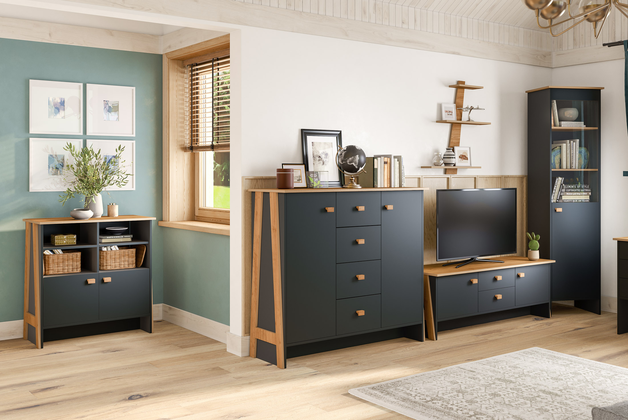 Тумба "2Д4Я Скандинавия" КМК 0905.25 №1